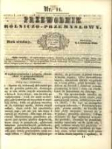 Przewodnik Rolniczo-Przemysłowy. 1843-1844 R.7 Nr11