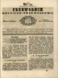 Przewodnik Rolniczo-Przemysłowy. 1843-1844 R.7 Nr19