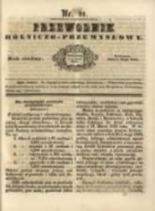 Przewodnik Rolniczo-Przemysłowy. 1843-1844 R.7 Nr21