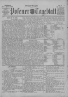 Posener Tageblatt 1898.01.05 Jg.37 Nr5