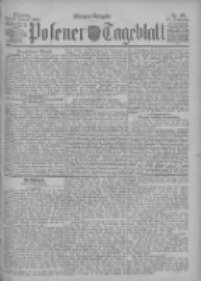 Posener Tageblatt 1898.01.25 Jg.37 Nr39