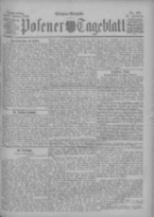 Posener Tageblatt 1898.01.27 Jg.37 Nr43
