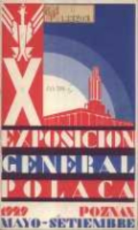 Exposicion General Polaca. Poznań mayo - setiembre 1929