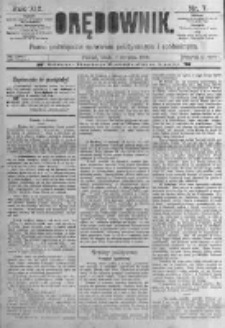 Orędownik: pismo poświęcone sprawom politycznym i spółecznym. 1889.01.09 R.19 nr7