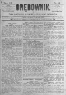 Orędownik: pismo poświęcone sprawom politycznym i sp&oacute;łecznym. 1889.01.17 R.19 nr14