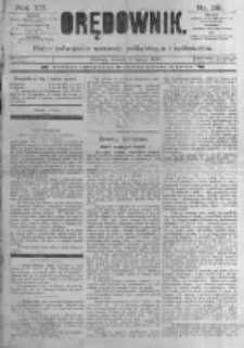 Orędownik: pismo poświęcone sprawom politycznym i spółecznym. 1889.02.05 R.19 nr29