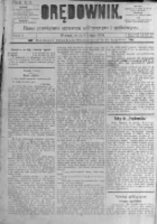 Orędownik: pismo poświęcone sprawom politycznym i sp&oacute;łecznym. 1889.02.06 R.19 nr30
