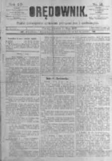 Orędownik: pismo poświęcone sprawom politycznym i spółecznym. 1889.02.07 R.19 nr31