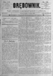 Orędownik: pismo poświęcone sprawom politycznym i spółecznym. 1889.02.08 R.19 nr32