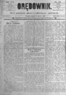 Orędownik: pismo poświęcone sprawom politycznym i spółecznym. 1889.02.12 R.19 nr35