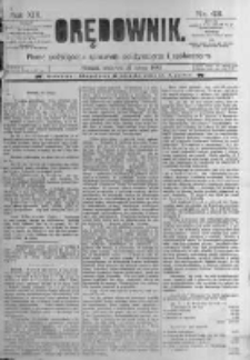 Orędownik: pismo poświęcone sprawom politycznym i spółecznym. 1889.02.21 R.19 nr43