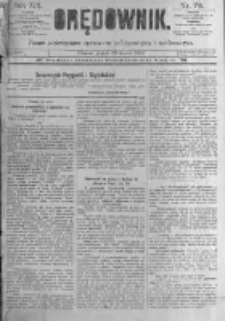 Orędownik: pismo poświęcone sprawom politycznym i spółecznym. 1889.03.29 R.19 nr73