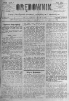 Orędownik: pismo poświęcone sprawom politycznym i sp&oacute;łecznym. 1889.04.07 R.19 nr81