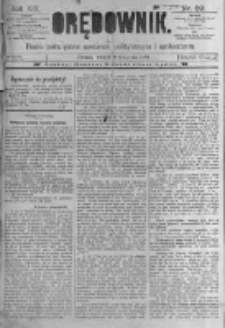 Orędownik: pismo poświęcone sprawom politycznym i spółecznym. 1889.04.09 R.19 nr82