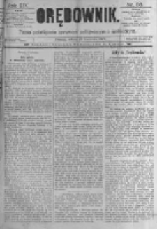 Orędownik: pismo poświęcone sprawom politycznym i spółecznym. 1889.04.13 R.19 nr86