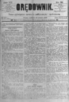 Orędownik: pismo poświęcone sprawom politycznym i sp&oacute;łecznym. 1889.04.21 R.19 nr93