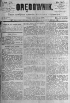 Orędownik: pismo poświęcone sprawom politycznym i sp&oacute;łecznym. 1889.05.01 R.19 nr100