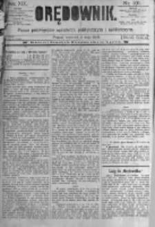 Orędownik: pismo poświęcone sprawom politycznym i sp&oacute;łecznym. 1889.05.02 R.19 nr101