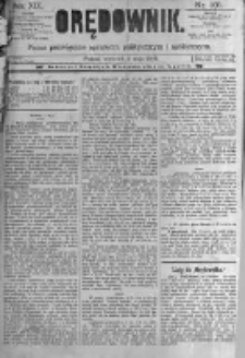 Orędownik: pismo poświęcone sprawom politycznym i spółecznym. 1889.05.02 R.19 nr101