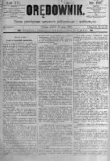 Orędownik: pismo poświęcone sprawom politycznym i spółecznym. 1889.05.10 R.19 nr107