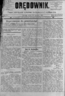 Orędownik: pismo poświęcone sprawom politycznym i sp&oacute;łecznym. 1889.06.29 R.19 nr147