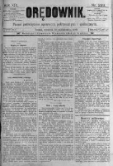 Orędownik: pismo poświęcone sprawom politycznym i spółecznym. 1889.10.10 R.19 nr233