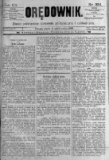 Orędownik: pismo poświęcone sprawom politycznym i spółecznym. 1889.10.11 R.19 nr234