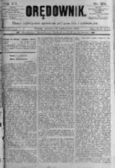 Orędownik: pismo poświęcone sprawom politycznym i spółecznym. 1889.10.31 R.19 nr251