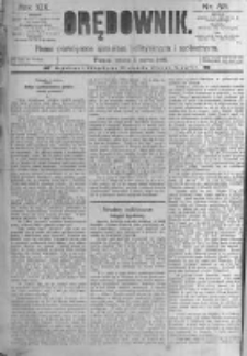 Orędownik: pismo poświęcone sprawom politycznym i spółecznym. 1889.03.05 R.19 nr53