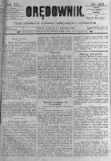 Orędownik: pismo poświęcone sprawom politycznym i sp&oacute;łecznym. 1889.09.15 R.19 nr212