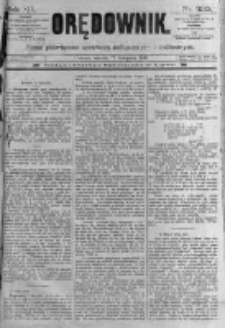 Orędownik: pismo poświęcone sprawom politycznym i sp&oacute;łecznym. 1889.11.12 R.19 nr260
