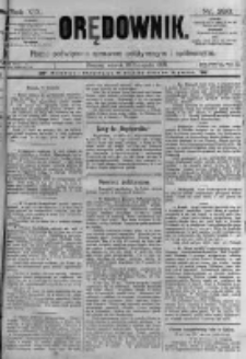 Orędownik: pismo poświęcone sprawom politycznym i spółecznym. 1889.11.19 R.19 nr266