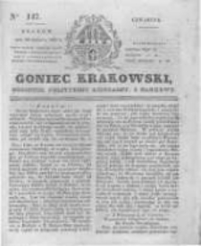 Goniec Krakowski: dziennik polityczny, liberalny i naukowy. 1831.06.30 nr147