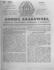 Goniec Krakowski: dziennik polityczny, liberalny i naukowy. 1831.07.08 nr154