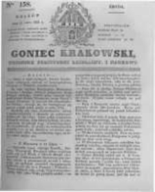 Goniec Krakowski: dziennik polityczny, liberalny i naukowy. 1831.07.13 nr158
