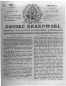 Goniec Krakowski: dziennik polityczny, historyczny i literacki. 1831.07.17 nr161