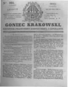 Goniec Krakowski: dziennik polityczny, historyczny i literacki. 1831.07.20 nr164