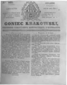 Goniec Krakowski: dziennik polityczny, historyczny i literacki. 1831.07.21 nr165