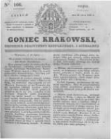 Goniec Krakowski: dziennik polityczny, historyczny i literacki. 1831.07.22 nr166