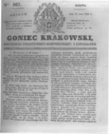 Goniec Krakowski: dziennik polityczny, historyczny i literacki. 1831.07.23 nr167