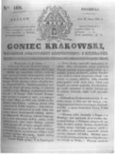 Goniec Krakowski: dziennik polityczny, historyczny i literacki. 1831.07.24 nr168