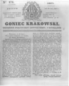 Goniec Krakowski: dziennik polityczny, historyczny i literacki. 1831.07.30 nr174