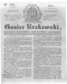 Goniec Krakowski: dziennik polityczny, historyczny i literacki. 1831.08.03 nr178