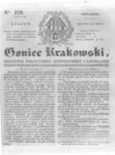 Goniec Krakowski: dziennik polityczny, historyczny i literacki. 1831.08.04 nr179