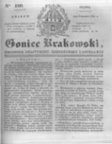 Goniec Krakowski: dziennik polityczny, historyczny i literacki. 1831.08.05 nr180