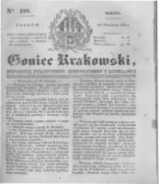 Goniec Krakowski: dziennik polityczny, historyczny i literacki. 1831.08.13 nr188