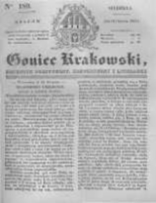 Goniec Krakowski: dziennik polityczny, historyczny i literacki. 1831.08.14 nr189