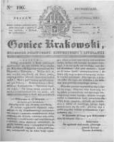 Goniec Krakowski: dziennik polityczny, historyczny i literacki. 1831.08.22 nr196