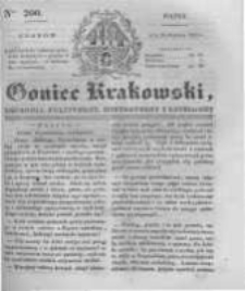 Goniec Krakowski: dziennik polityczny, historyczny i literacki. 1831.08.26 nr200