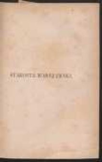 Starosta warszawski: obrazy historyczne z XVIII wieku. T. 3